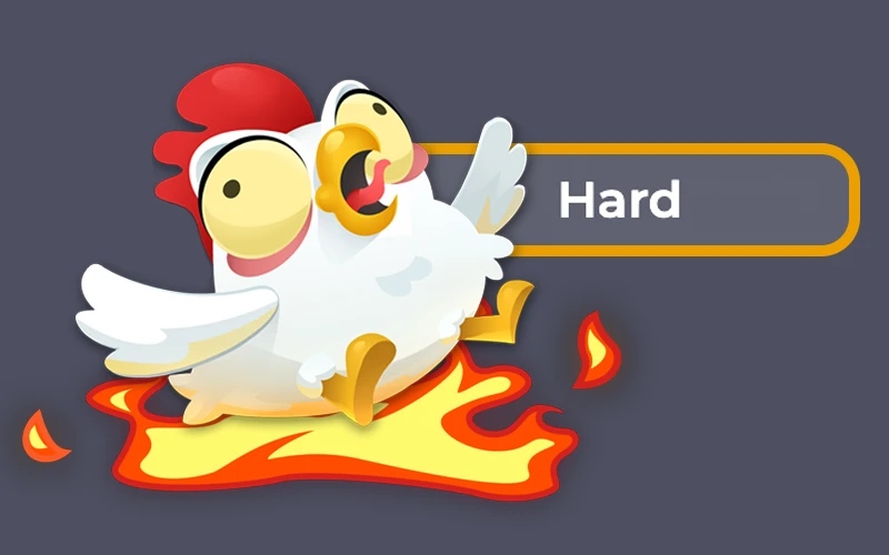 Be careful when playing in the challenging mode of Chicken Road game from Melbet Casino.