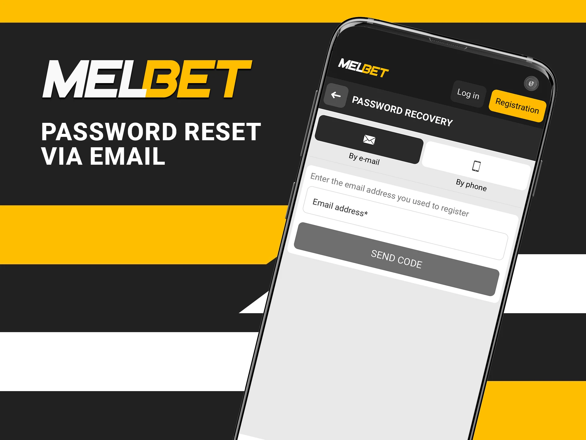 Recover your Melbet profile easily using email.