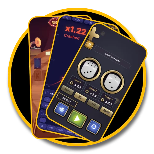 Try out Fast Games in demo mode on the official website and in the Melbet app.